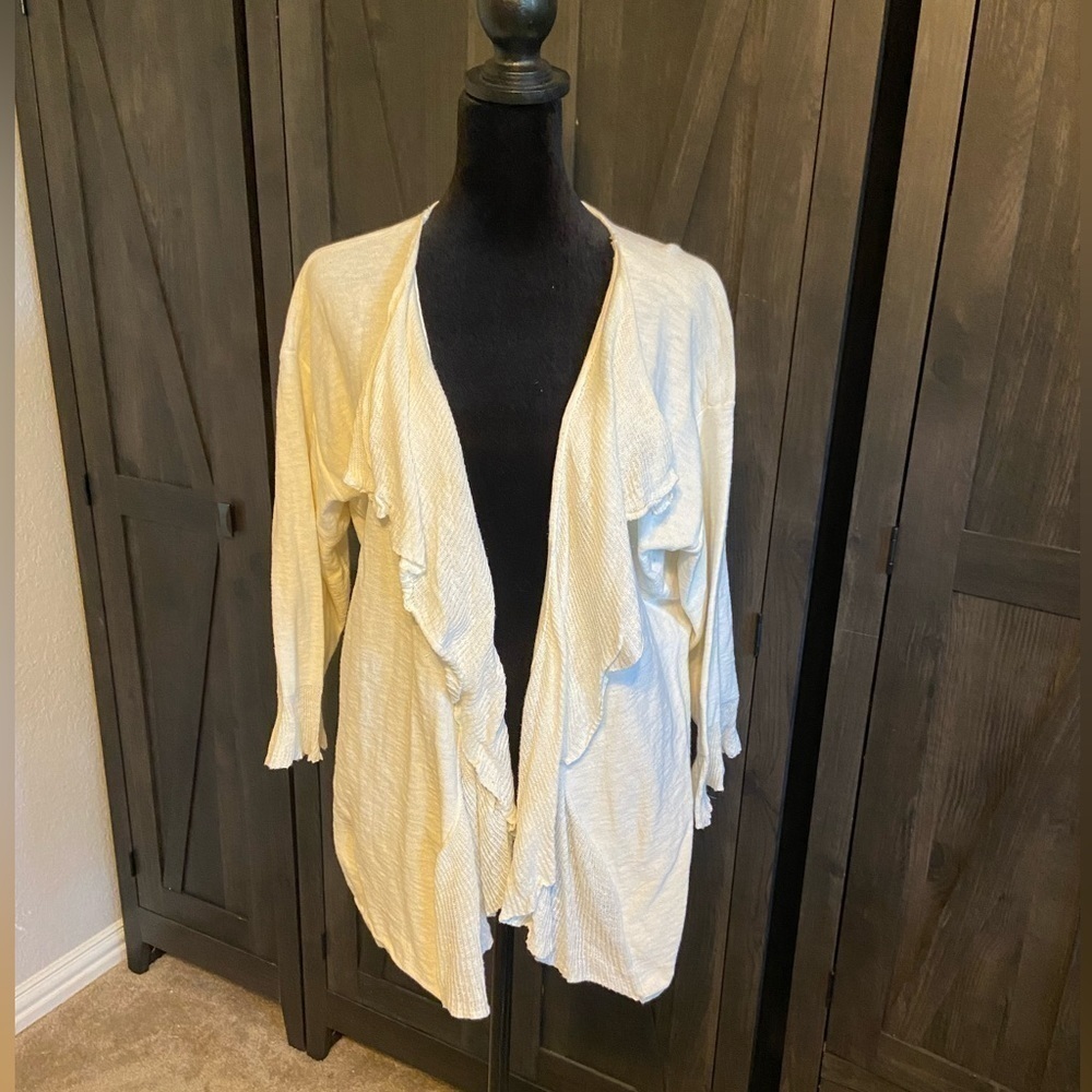 Boston Design Studio Open Front Cardigan Size XL